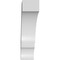 Ekena Millwork 3 1/2-in. W x 14-in. D x 14-in. H Balboa Architectural Grade PVC Knee Brace BRCP035X14X14BOA - alternate 6